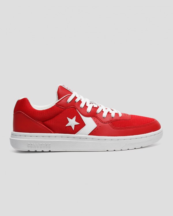 Converse Rival Synthetic Leather Twisted Summer Rød Sko Danmark - Converse Lave Sneakers Dame - 7094